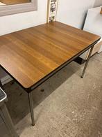 Vintage formica tafel, Ophalen, 100 tot 150 cm, ., 50 tot 100 cm