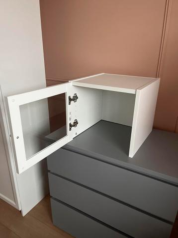 IKEA BILLY Bovendeel met OXBERG Vitrinedeur - afbeelding 2