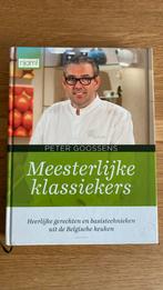 Peter Goossens - Meesterlijke klassiekers Njam, Boeken, Kookboeken, Peter Goossens, Verzenden, Zo goed als nieuw, Hoofdgerechten