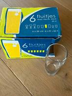 Bierglazen ( fluitjes) 6 suks Nieuw, Ophalen, Zo goed als nieuw, Bierglas