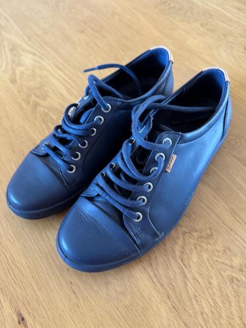 ECCO Soft 7 W blauw 43000321038 Dames maat 39, Kleding | Dames, Schoenen, Zo goed als nieuw, Sneakers of Gympen, Blauw, Ophalen