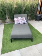 Ligbed met All Weather Kussen, Tuin en Terras, Ligbedden, Ophalen, Zo goed als nieuw, Aluminium, Verstelbaar