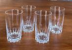 4 Cristal d’Arques Louvre longdrinks, Ophalen of Verzenden, Zo goed als nieuw, Overige typen