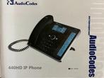 NIEUW Audiocodes 440HD VOIP IP  440 HD GARANTIE FACTUUR, Telecommunicatie, Vaste telefoons | Niet Draadloos, Nieuw, Ophalen of Verzenden