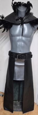 Kinky lange leren heren rok - Bitch. Toxic. Wasteland, Ophalen of Verzenden, Gedragen, Overige maten, Rokken