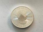 1 Oz Zilveren Maple leaf .999 zilver, Ophalen of Verzenden, Zilver