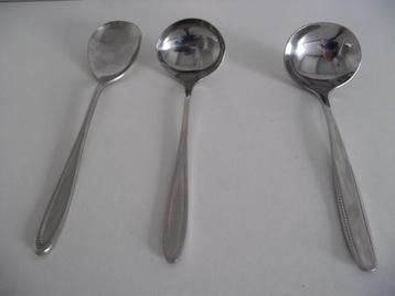 3 Parelrand opscheplepels 2 Gero zilduro Sola Elite 1960 p s beschikbaar voor biedingen
