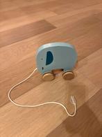 Houten trekdiek olifant Dille & Kamille, Kinderen en Baby's, Ophalen of Verzenden, Gebruikt, Duw- of Trekspeelgoed