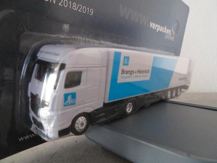 Mercedes-Benz Actros Brangs+Heinrich - DGD, Hobby en Vrije tijd, Modelauto's | 1:87, Nieuw, Bus of Vrachtwagen, Overige merken