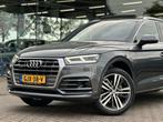 Audi Q5 45 2.0 TFSI quattro S-Line Aut 2019 1e eig Pano, Auto's, Audi, Automaat, Gebruikt, 4 cilinders, Leder en Stof