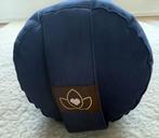Lotus Yoga bolster eco indigo rond - blauw - perfecte staat, Ophalen of Verzenden, Zo goed als nieuw, Yogamat