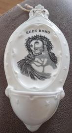 wijwater bakje Petrus Regout, Antiek en Kunst, Antiek | Religie, Ophalen of Verzenden