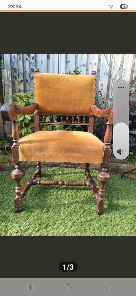 Sinterklaas Stoel - Uniek Exemplaar!, Diversen, Sinterklaas, Gebruikt, Ophalen of Verzenden