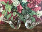 2 glazen vogeltjes, Ophalen of Verzenden