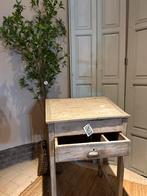 Lessenaar bijzettafel brocante antiek landelijk, Ophalen