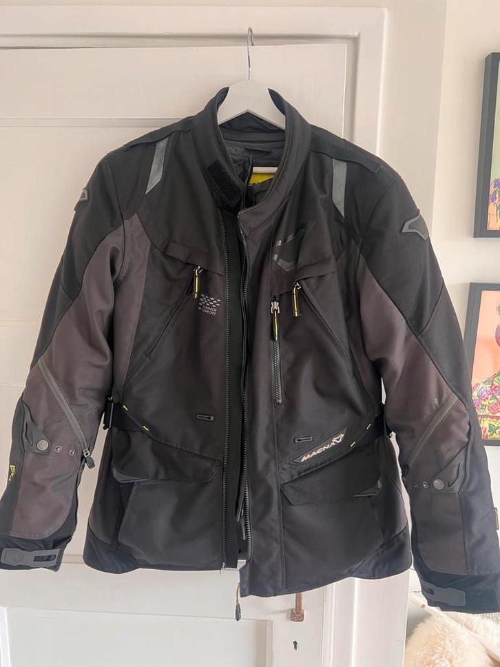Macna motor jas 4 seizoenen Maat L, Motoren, Kleding | Motorkleding, Jas | textiel, Heren, Tweedehands, Ophalen of Verzenden