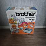 Brother PX-50 typemachine met 2x nieuw lint, Ophalen of Verzenden, Gebruikt