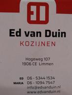 2 set kozijn met dubbele tuindeuren, Nieuw, Ophalen of Verzenden, Buitendeur, Hout