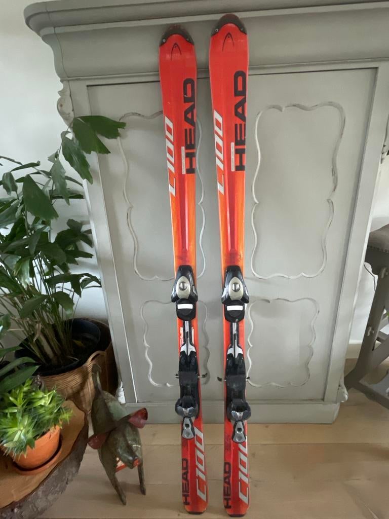 Head Ski's 156cm met Salomon Bindingen, 140 tot 160 cm, Gebruikt, Ophalen of Verzenden, Carve