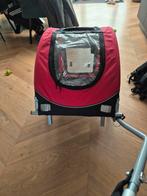 Hondenfietskar - 1x gebruikt, Fietsen en Brommers, Fietsaccessoires | Aanhangers en Karren, Trixie, Opvouwbaar, Nieuw, 20 tot 40 kg
