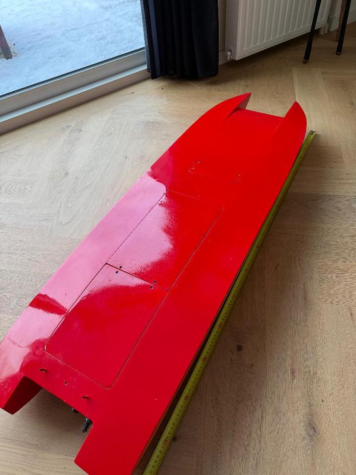 Te koop catamaran miss  geico, Hobby en Vrije tijd, Modelbouw | Boten en Schepen, Gebruikt, Groter dan 1:32, Overige merken, Ophalen