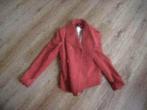 Dames Jas Mt 38, Ophalen of Verzenden, Zo goed als nieuw, Maat 38/40 (M), Rood