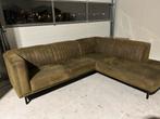 Groene hoekbank in zeer goede staat
