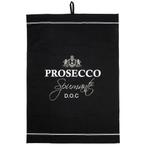 Mars & More Luxe Theedoek wijn Prosecco zwart (set-3) Nieuw!, Huis en Inrichting, Keuken | Textiel, Ophalen of Verzenden, Nieuw