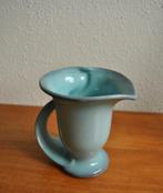 KLEINE Vintage Vaas Kan Blauw Turquoise Schoonhoven ? 15 cm, Antiek en Kunst, Ophalen