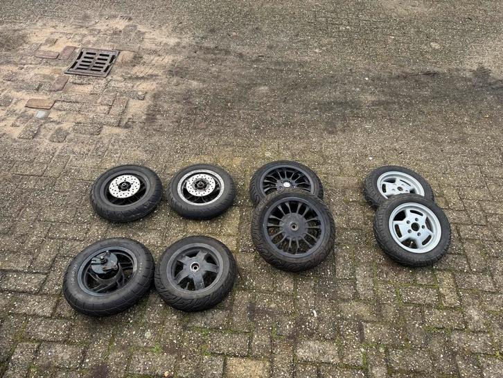 Diverse scooter velgen piaggio vespa, Fietsen en Brommers, Fietsonderdelen, Gebruikt, Algemeen, Wiel, Ophalen