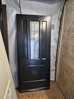 88x201,5cm voordeur met thermopane glas in lood JH6, 80 tot 100 cm, ., Glas, Nieuw