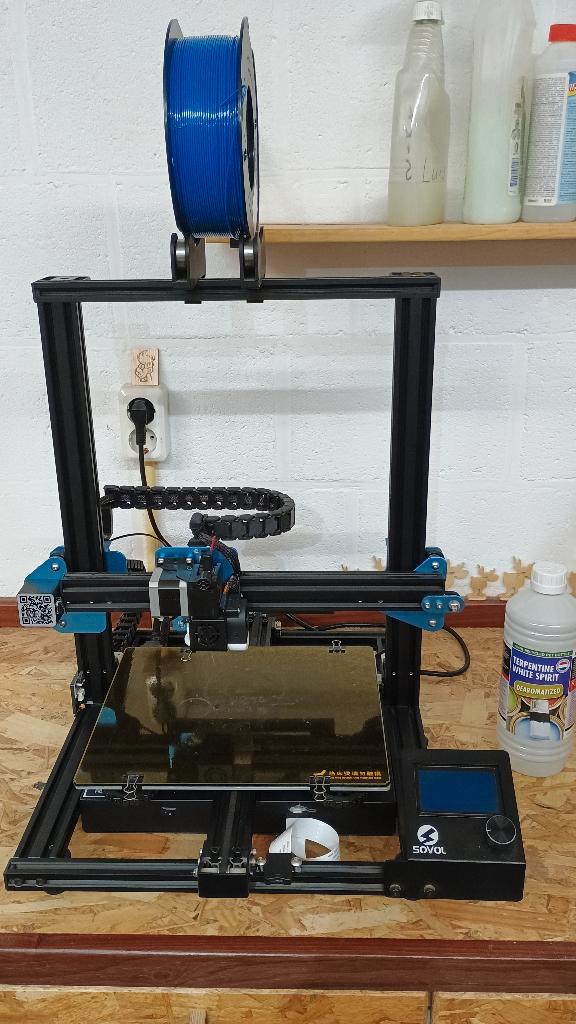 3D printer Sovol 01 Pro met 30 cm breed bed., Computers en Software, 3D Printers, Zo goed als nieuw, Ophalen