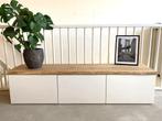 Ikea Besta bovenblad van 4cm rustiek eiken hout, Ophalen of Verzenden, Nieuw