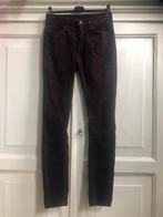 Aubergine skinny broek van G-star. Stretchfluweel., Kleding | Dames, Broeken en Pantalons, Lang, Maat 38/40 (M), Ophalen of Verzenden