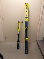 Stöckli Laser AX Ski Set - Man 175 cm + Kind 110 cm, Sport en Fitness, Skiën en Langlaufen, Gebruikt, 100 tot 140 cm, Carve, Skiën