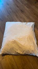 4 donsveren sierkussens, Huis en Inrichting, Woonaccessoires | Kussens, Ophalen of Verzenden, Zo goed als nieuw, Wit, Vierkant