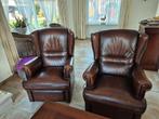 2 lederen electrische verstelbare stoelen, Ophalen, Gebruikt, 75 tot 100 cm, 50 tot 75 cm