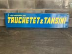 Emaille bord Truchetet & Tansini Frankrijk 75 x 17 cm, Antiek en Kunst, Ophalen of Verzenden