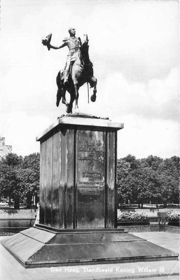 (300-296-003) Den Haag Standbeeld Koning Willem III beschikbaar voor biedingen