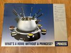 Princess Silver Fondue Deluxe - Nieuw in doos, Ophalen of Verzenden, Nieuw, Elektrisch, Fondueset