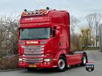 Scania R 520 King of the Road / MANUAL HYDRO 6X2 * 4500kg ax, Auto's, Vrachtwagens, Origineel Nederlands, Te koop, 2 stoelen, Airconditioning