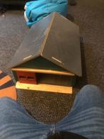 Koeien schuur met trekker schuur, Dieren en Toebehoren, Ophalen, Zo goed als nieuw