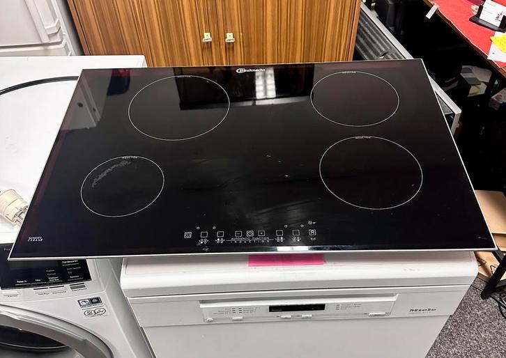 Bauknecht ETI 1740 IN inbouw inductiekookplaat met 4 zones, Witgoed en Apparatuur, Kookplaten, Zo goed als nieuw, Inbouw, Inductie
