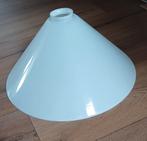 Grote lampenkap 40 cm melkglas, Ophalen, Zo goed als nieuw, Rond, 25 tot 50 cm