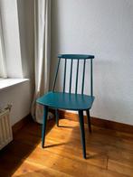 Folke Pålsson J77 stoel, Huis en Inrichting, Stoelen, Ophalen, Scandinavisch design, Gebruikt, Blauw