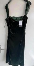 Heel mooie Dames Avondjurk HUGO BOSS maat 38 donkergroen, Maat 38/40 (M), Nieuw, Ophalen of Verzenden, Onder de knie