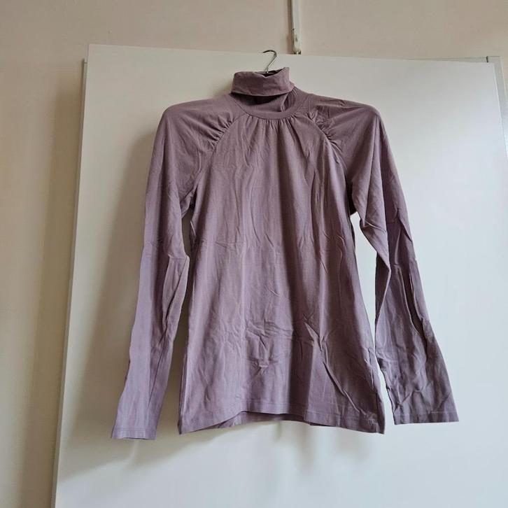 ZGAN XL Lila col longsleeve Esprit, Kleding | Dames, T-shirts, Zo goed als nieuw, Maat 38/40 (M), Paars, Lange mouw, Ophalen of Verzenden
