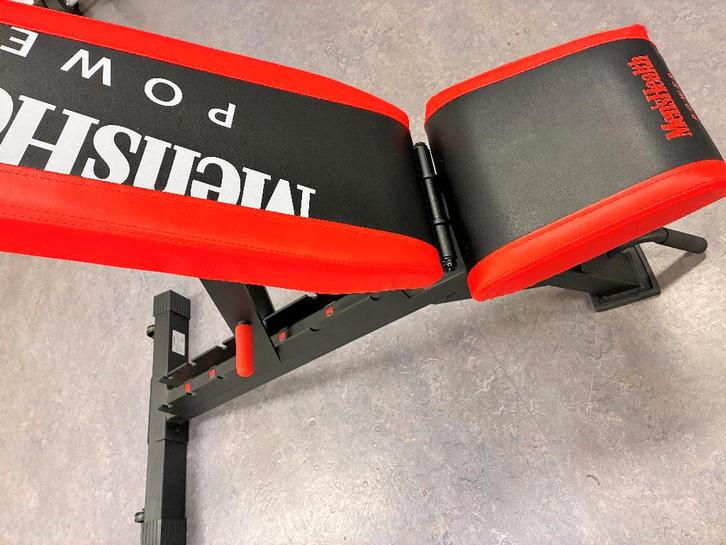 Sportbank verstelbaar Men's Health, Sport en Fitness, Fitnessmaterialen, Nieuw, Fitnessbank, Armen, Benen, Borst, Buik, Rug, Ophalen