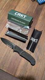 CRKT Ignitor Assisted Black Serrated - Nieuwstaat!, Verzamelen, Militaria | Algemeen, Ophalen of Verzenden, Landmacht, Mes of Dolk