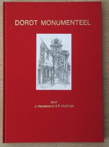 Dordt Monumenteel ( tekeningen J. Hensema van Dordrecht ) beschikbaar voor biedingen